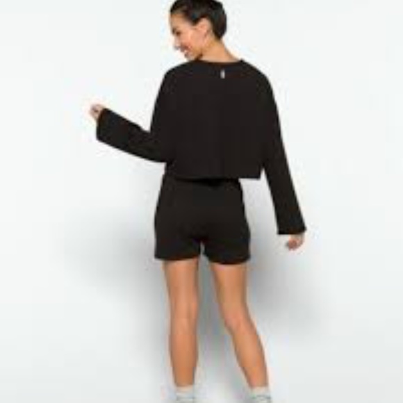 FREE PEOPLE Movement Sunny Set Black Coordinating 2 Piece Set Small NEW NWT - Picture 15 of 16